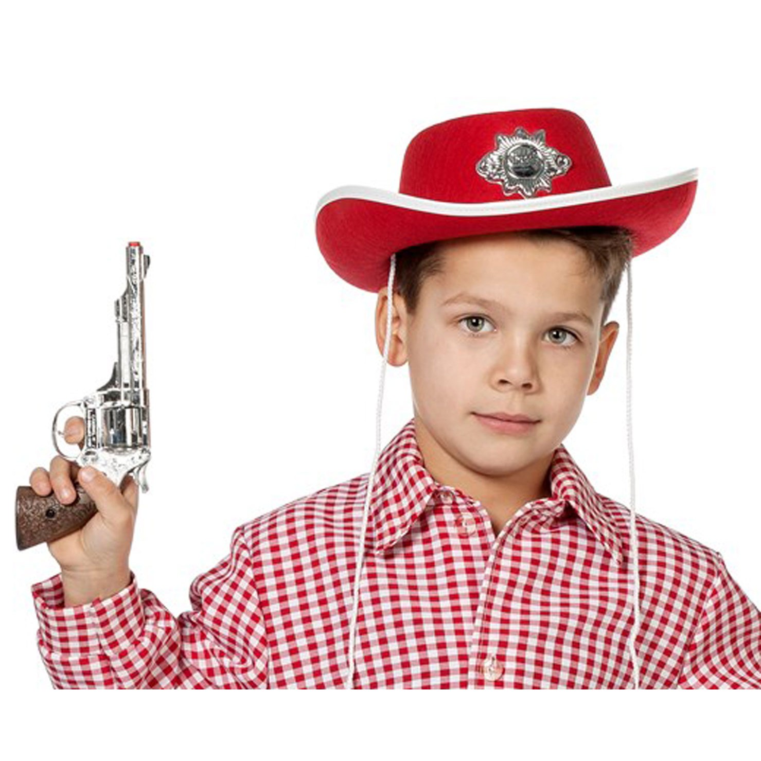Cowboy Hut mit Diadem für Kinder